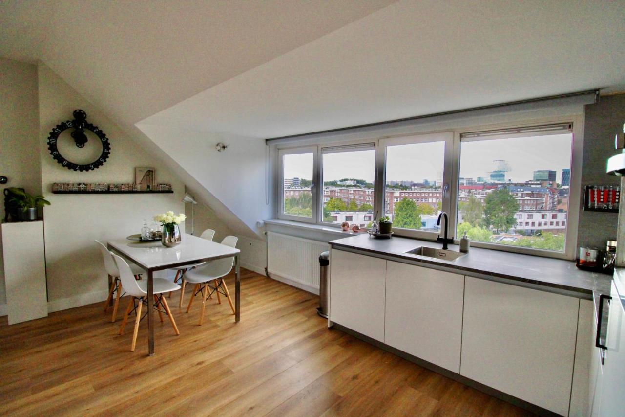 Apartamento Beautiful Penthouse Near Rai And Centre Amesterdão